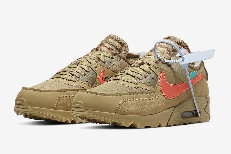 Off-White x Nike Air Max 90 "Desert Ore" rumored to release on January 17th